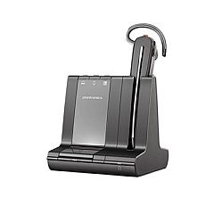 poly Savi S8240M Office Series Headset, Microsoft Version, Black