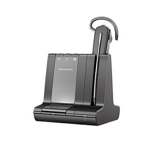 poly Savi S8240M Office Series Headset, Microsoft Version, Black