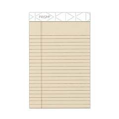 TOPS Prism + Colored Writing Pads, Narrow Rule, 50 Pastel Ivory 5 x 8 Sheets, 12/Pack (63030)