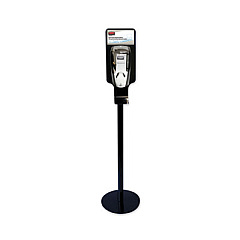Rubbermaid Commercial TC AutoFoam Touch-Free Hand Sanitzer Dispenser Stand, 14.96 x 14.96 x 58.87, Black (750824)