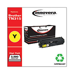 Innovera Remanufactured Yellow High-Yield Toner, Replacement for TN315Y