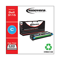 Innovera Remanufactured Cyan High-Yield Toner, Replacement for 310-8379