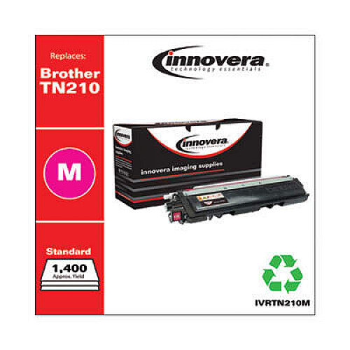 Innovera Remanufactured Magenta Toner, Replacement for TN210M