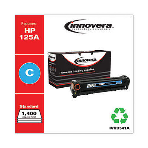 Innovera Remanufactured Cyan Toner, Replacement for 125A (CB541A)