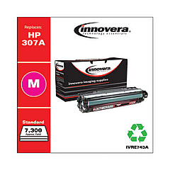 Innovera Remanufactured Magenta Toner, Replacement for 307A (CE743A)