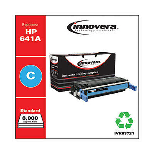 Innovera Remanufactured Cyan Toner, Replacement for 641A (C9721A)