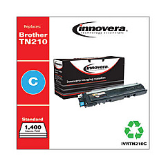 Innovera Remanufactured Cyan Toner, Replacement for TN210C