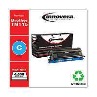 Innovera Remanufactured Cyan High-Yield Toner, Replacement for TN115C