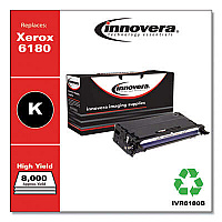 Innovera Remanufactured Black High-Yield Toner Cartridge, Replacement for Xerox 6180 (113R00726)