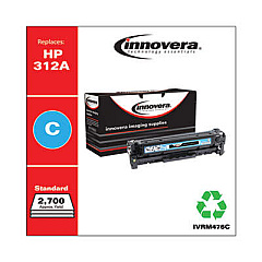 Innovera Remanufactured Cyan Toner, Replacement for 312A (CF381A)