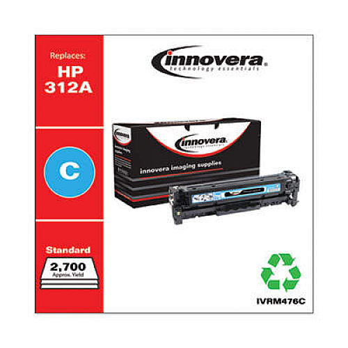 Innovera Remanufactured Cyan Toner, Replacement for 312A (CF381A)