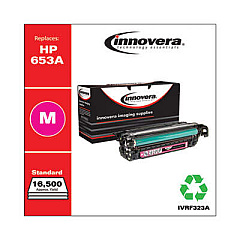 Innovera Remanufactured Magenta Toner, Replacement for 653A (CF323A)