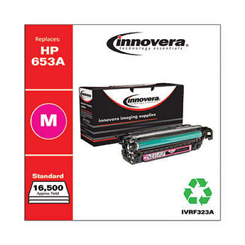 Innovera Remanufactured Magenta Toner, Replacement for 653A (CF323A)