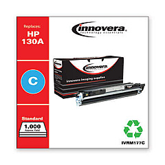 Innovera Remanufactured Cyan Toner, Replacement for 130A (CF351A)