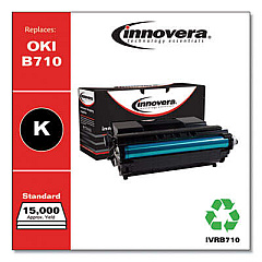 Innovera Remanufactured Black Toner, Replacement for 52123601