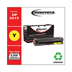 Innovera Remanufactured Yellow High-Yield Toner, Replacement for 201X (CF402X)