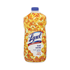 LYSOL Brand Brand New Day Multi-Surface Cleaner, Mandarin and Ginger Lily Scent, 48 oz Bottle, 6/Carton (49116CT)
