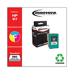 Innovera Remanufactured Tri-Color High-Yield Ink, Replacement For 97 (C9363WN)