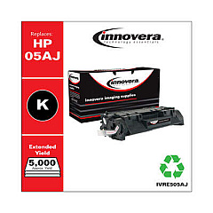 Innovera Remanufactured Black Extended-Yield Toner, Replacement for 05A (CE505AJ)