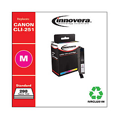 Innovera Remanufactured Magenta Ink, Replacement for CLI-251 (6515B001)