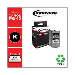 Innovera Remanufactured Black Ink, Replacement for PG-40 (0615B002)