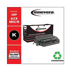 Innovera Remanufactured Black MICR Toner, Replacement for 82XM (C4182XM)