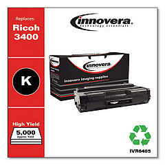 Innovera Remanufactured Black High-Yield Toner, Replacement for 406465