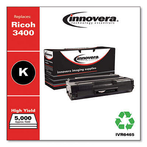 Innovera Remanufactured Black High-Yield Toner, Replacement for 406465