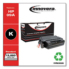 Innovera Remanufactured Black Toner, Replacement for 09A (C3909A)