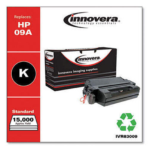 Innovera Remanufactured Black Toner, Replacement for 09A (C3909A)