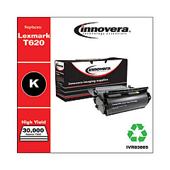 Innovera Remanufactured Black High-Yield Toner, Replacement for T620