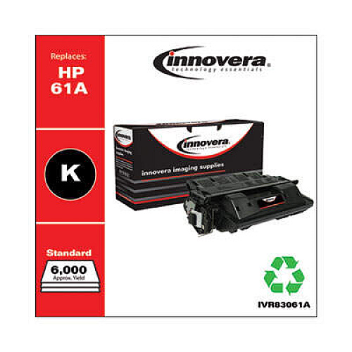 Innovera Remanufactured Black Toner, Replacement for 61A (C8061A)