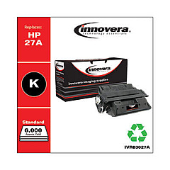 Innovera Remanufactured Black Toner, Replacement for 27A (C4127A)