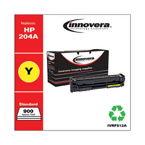 Innovera Remanufactured Yellow Toner, Replacement for 204A (CF512A)