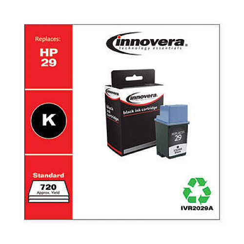 Innovera Remanufactured Black Ink, Replacement for 29 (51629A)