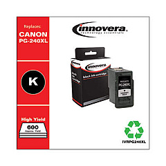 Innovera Remanufactured Black High-Yield Ink, Replacement for PG-240XL (5206B001)