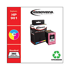 Innovera Remanufactured Tri-Color Ink, Replacement for 901 (CC656AN)