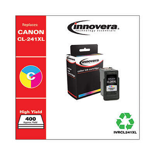 Innovera Remanufactured Tri-Color High-Yield Ink, Replacement for CL-241XL (5208B001)