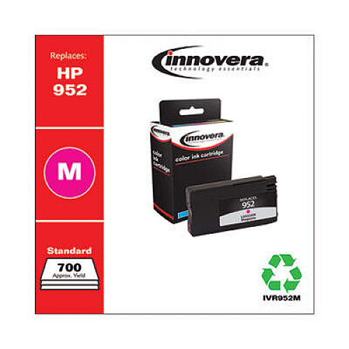 Innovera Remanufactured Magenta Ink, Replacement for 952 (L0S52AN)