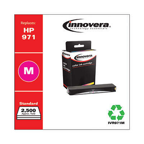 Innovera Remanufactured Magenta Ink, Replacement for 971 (CN623AM)