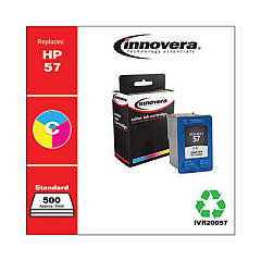 Innovera Remanufactured Tri-Color Ink, Replacement for 57 (C6657AN)
