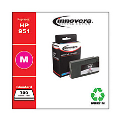 Innovera Remanufactured Magenta Ink, Replacement for 951 (CN051AN)
