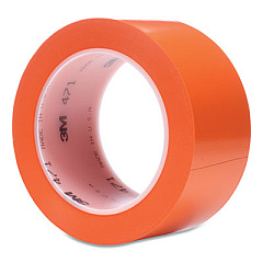 3M Vinyl Floor Marking Tape 471, 2" x 36 yds, Orange (471ORG)