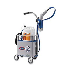 Clorox Total 360 Electrostatic Sprayer, Cart System, Trigger, 7 ft Hose, Gray (60025EA)