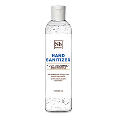 Soapbox Hand Sanitizer, 8 Oz Bottle With Dispensing Cap, Unscented, 24/carton (77141CT)