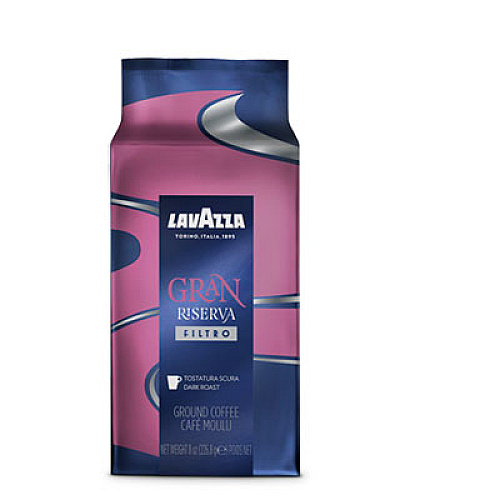 Lavazza Gran Riserva Fractional Pack Coffee, Dark and Bold, 8 oz Fraction Pack, 30/Carton (3451)
