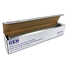 GEN Heavy-Duty Aluminum Foil Roll, 18" x 500 ft (GEN7134)
