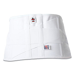 Core Products Lumbosacral Support, X-Large, 40" to 52" Waist, White (6062XL)