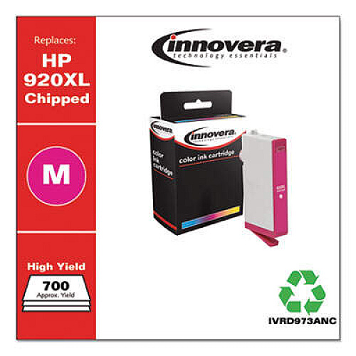 Innovera Remanufactured Magenta High-Yield Ink, Replacement for 920XL (CD973AN)