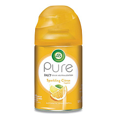 Air Wick Freshmatic Ultra Automatic Pure Refill, Sparkling Citrus, 5.89 oz Aerosol Spray, 6/Carton (98864)